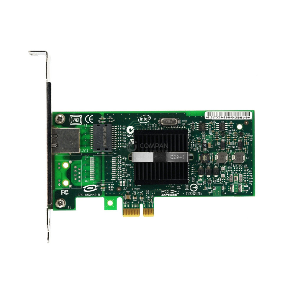 D50861-004 INTEL PRO/1000 SINGLE PORT SERVER ADAPTER PCI-E
